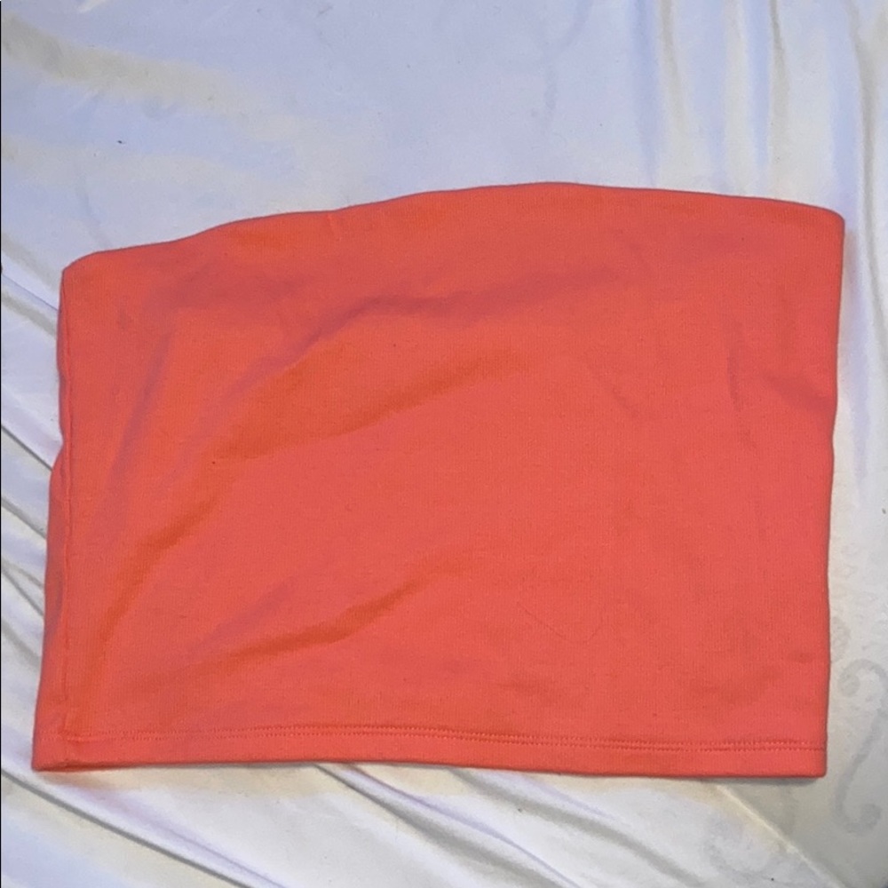 Pink tube top size :L